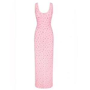 NWT- Skims Soft Lounge Scoop Neck Dress Pink Floral